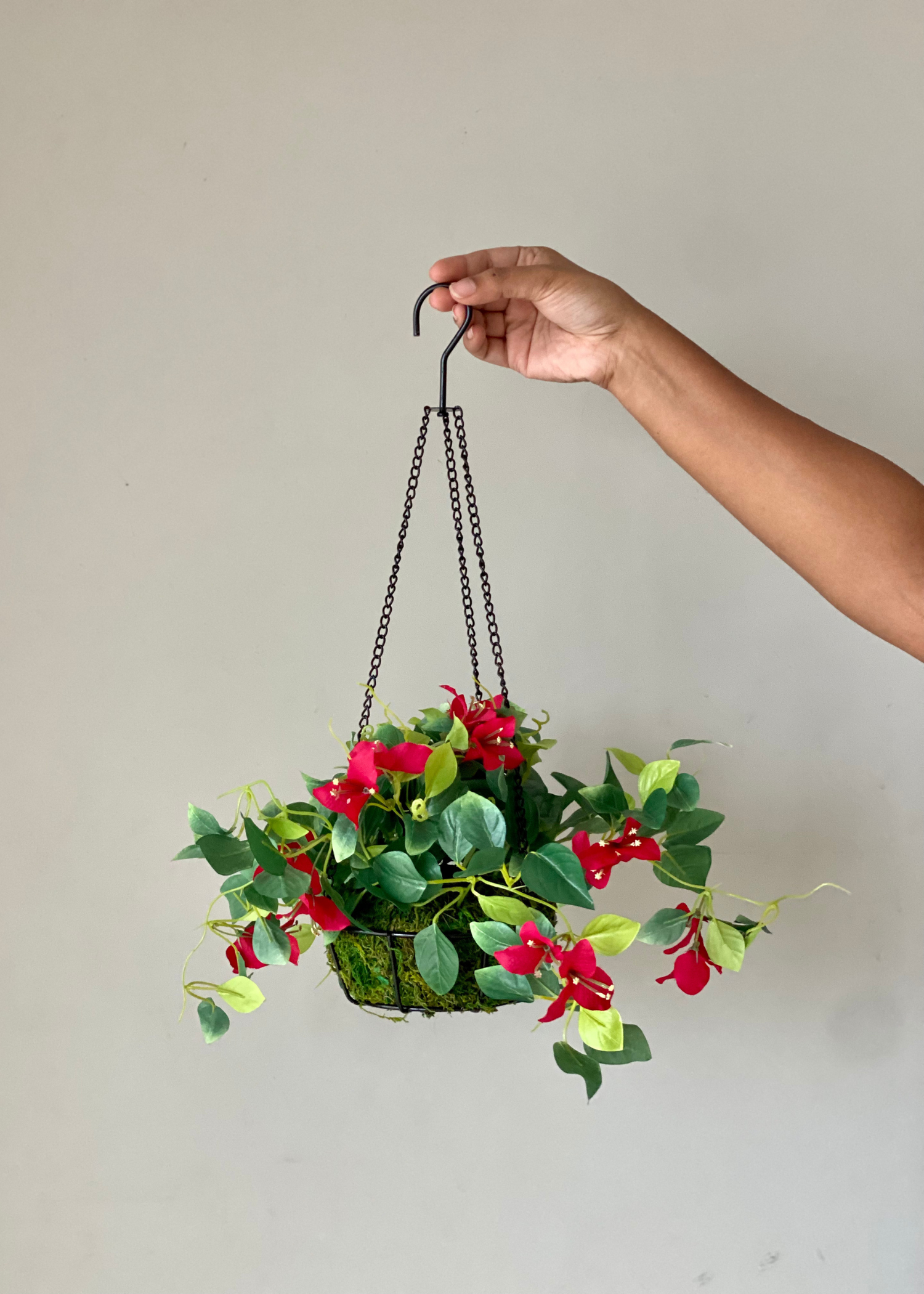 Artificial Trailing Bougainvillea Hanging - 1.7 Feet