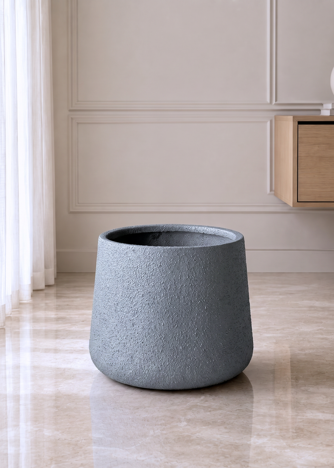 Aalto Planter - Light grey