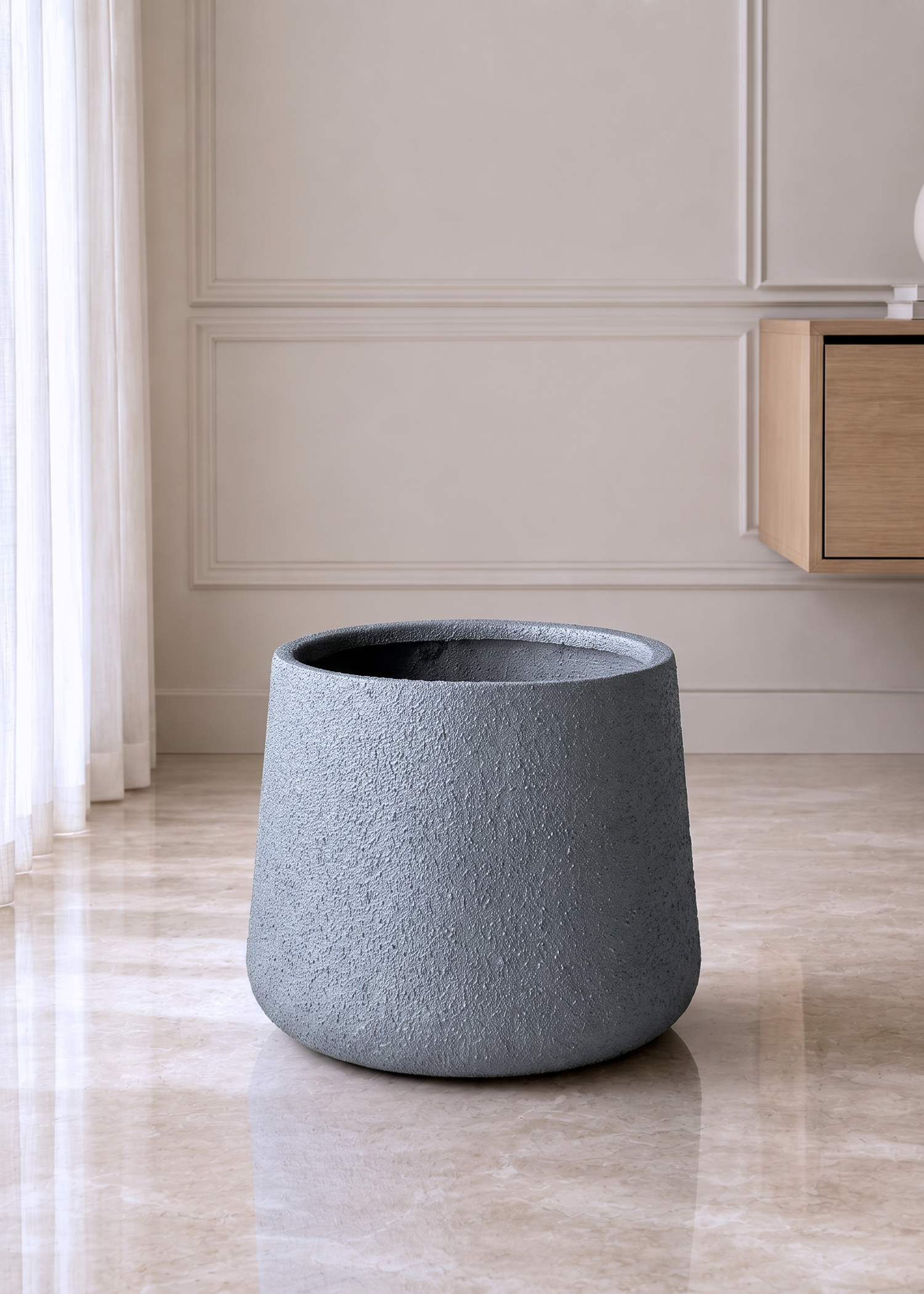 Aalto Planter - Light grey