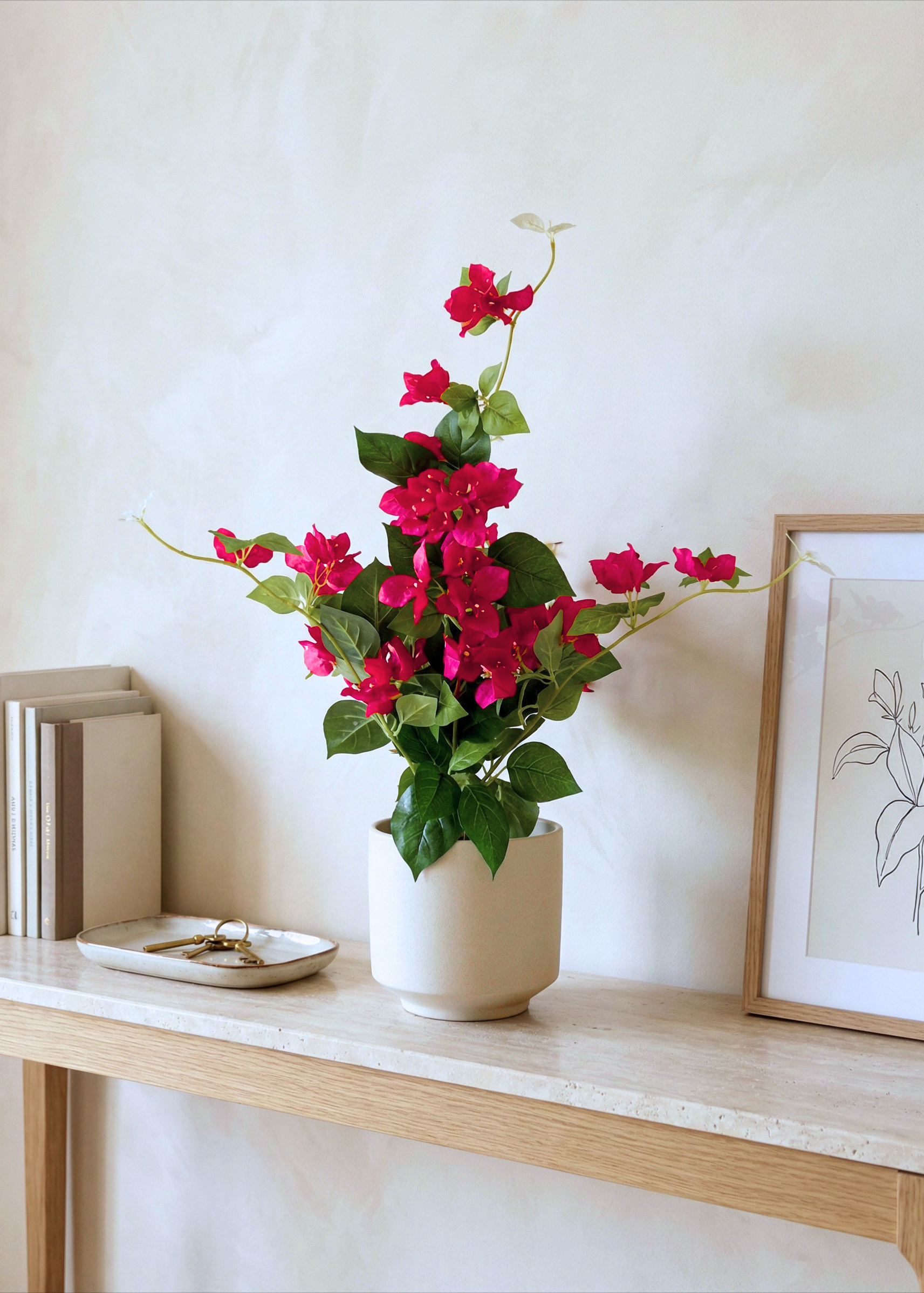 Artificial Bloom Bougainvillea Plant - 2.5 Feet