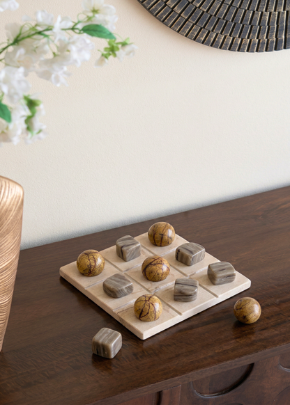 Bidasar Marble Tic Tac Toe