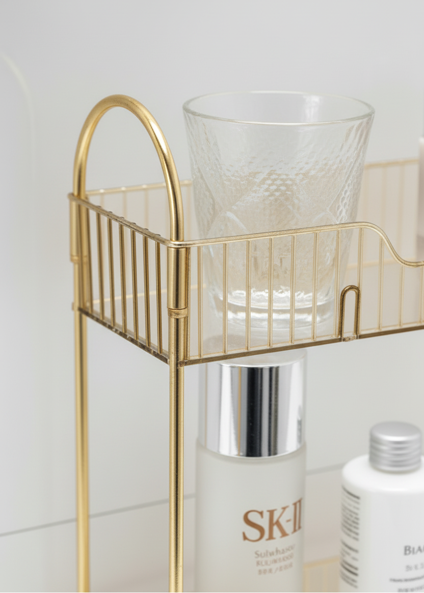 Bathroom Countertop Organiser - Amber