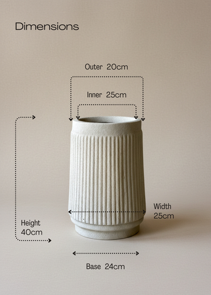 Hanover Beige Planter