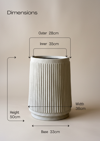Hanover Beige Planter