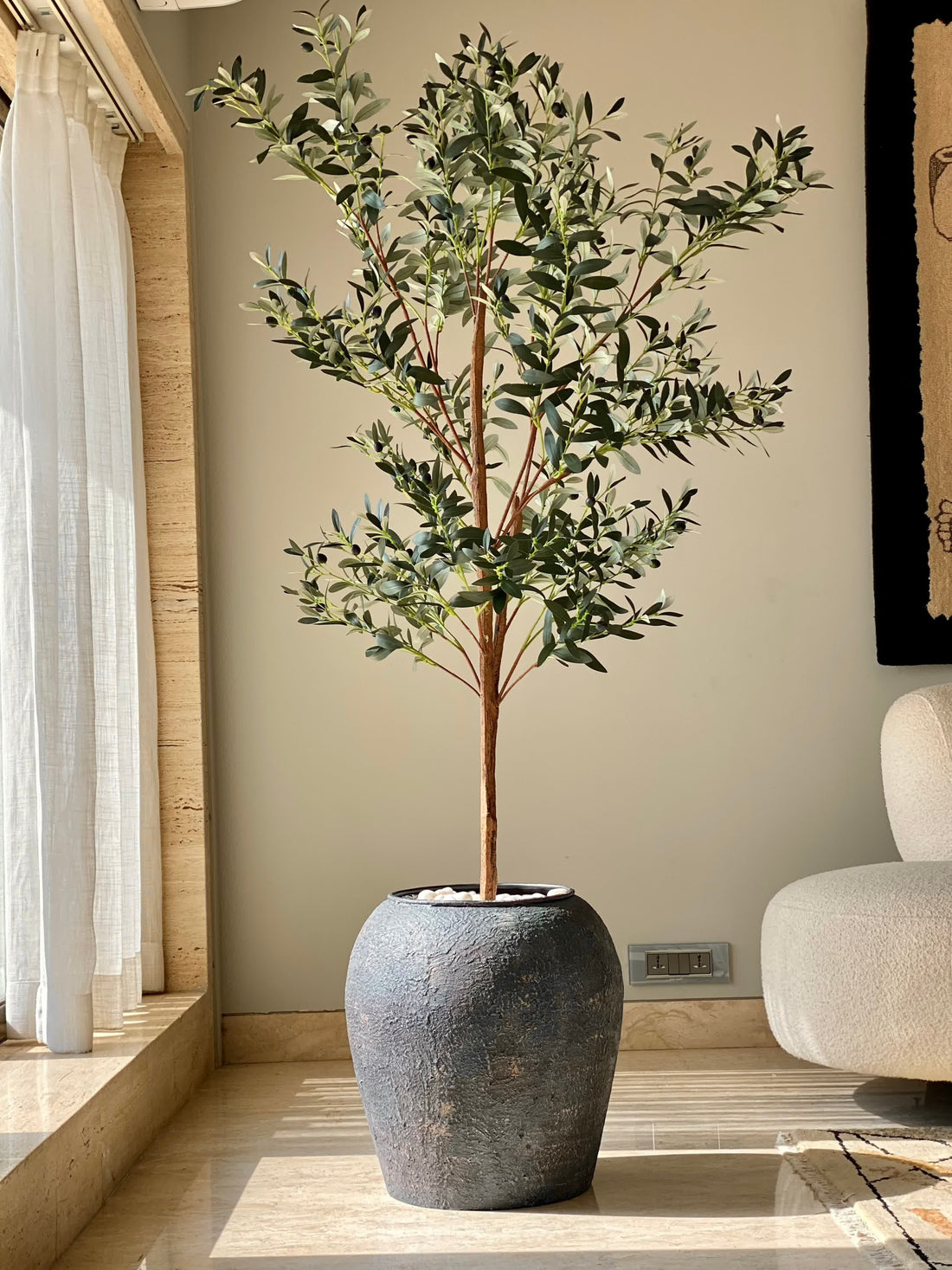 Mesa Planters - Rustic Ash Grey