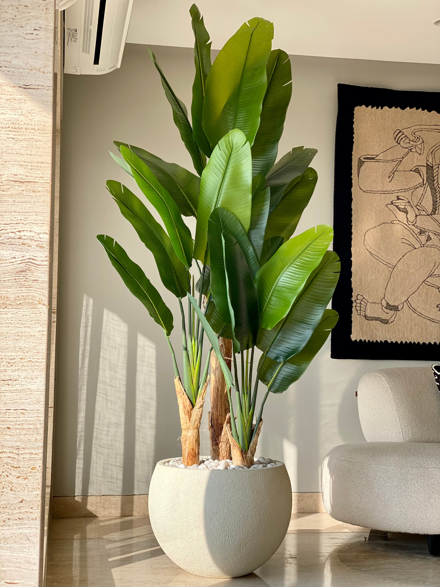 Artificial Madagascar Palm Plant - 7 Feet