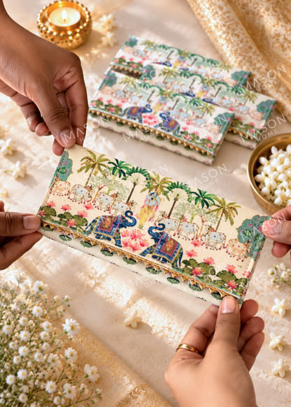 Festive Raktika Envelope - Set of 5