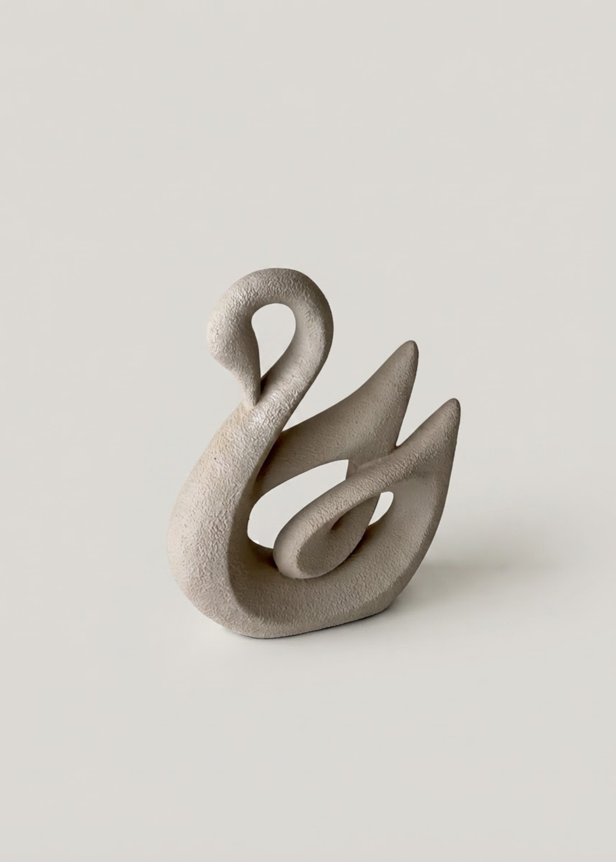 Beige Swan Artefact - Big