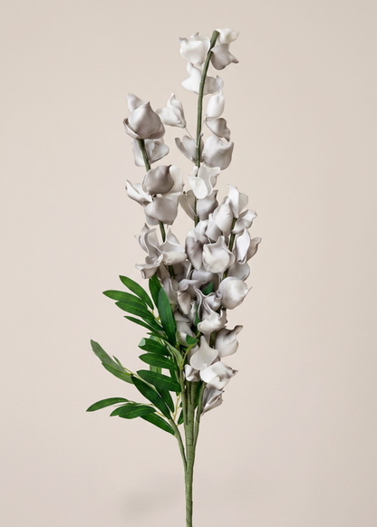 Artificial Dragon Flower Stem - Grey Ombre (One Stem)