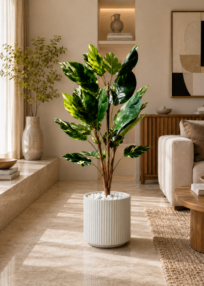 Linear Planters - White