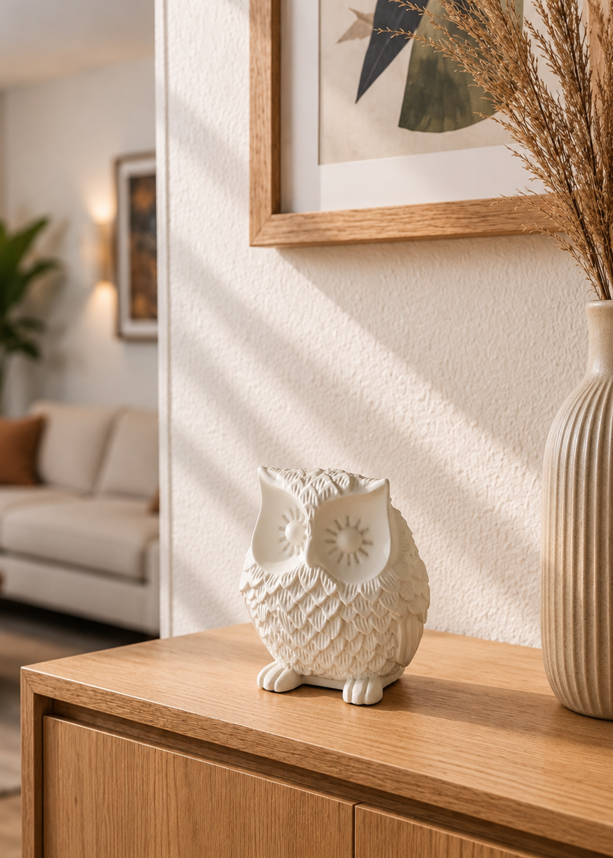Ivory Owl Artefact - Big