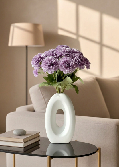 Artificial Western Peony Bunch - Lilac