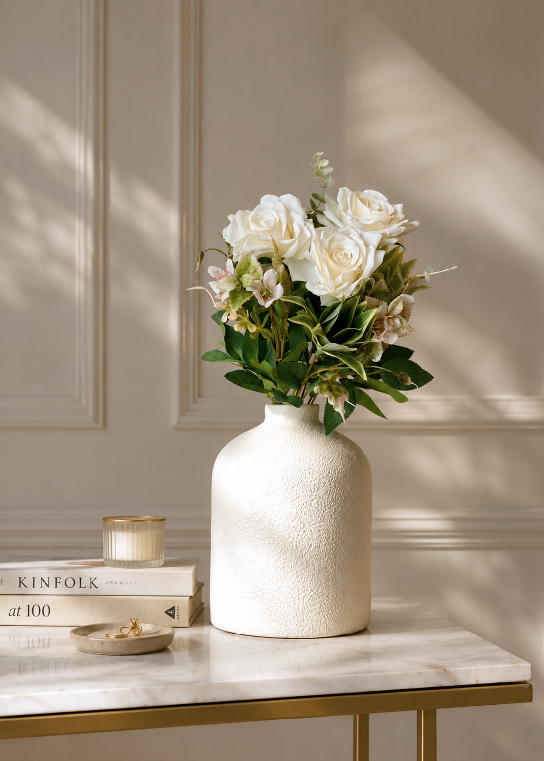 Artificial Garden White Bunch