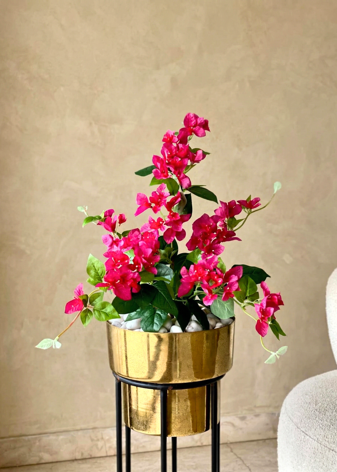 Artificial Bloom Bougainvillea Plant - 2.5 Feet