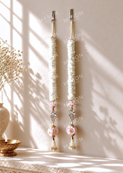 Festive Shubhra Pushp Ladi - Set of 2