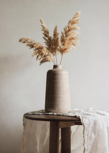 Dune Terra Vase - Beige (Small)