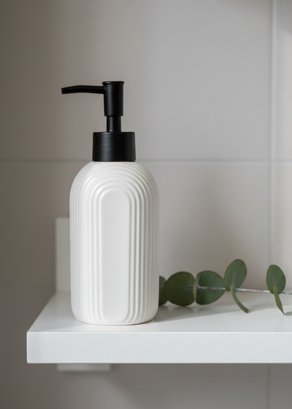 Mono Bathroom Dispenser - White