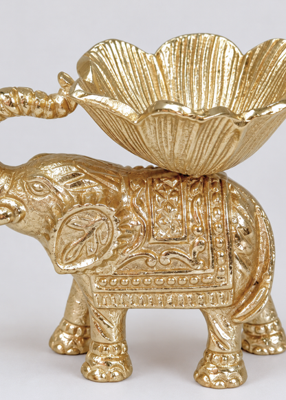 Elephant Royale Gold Bowl
