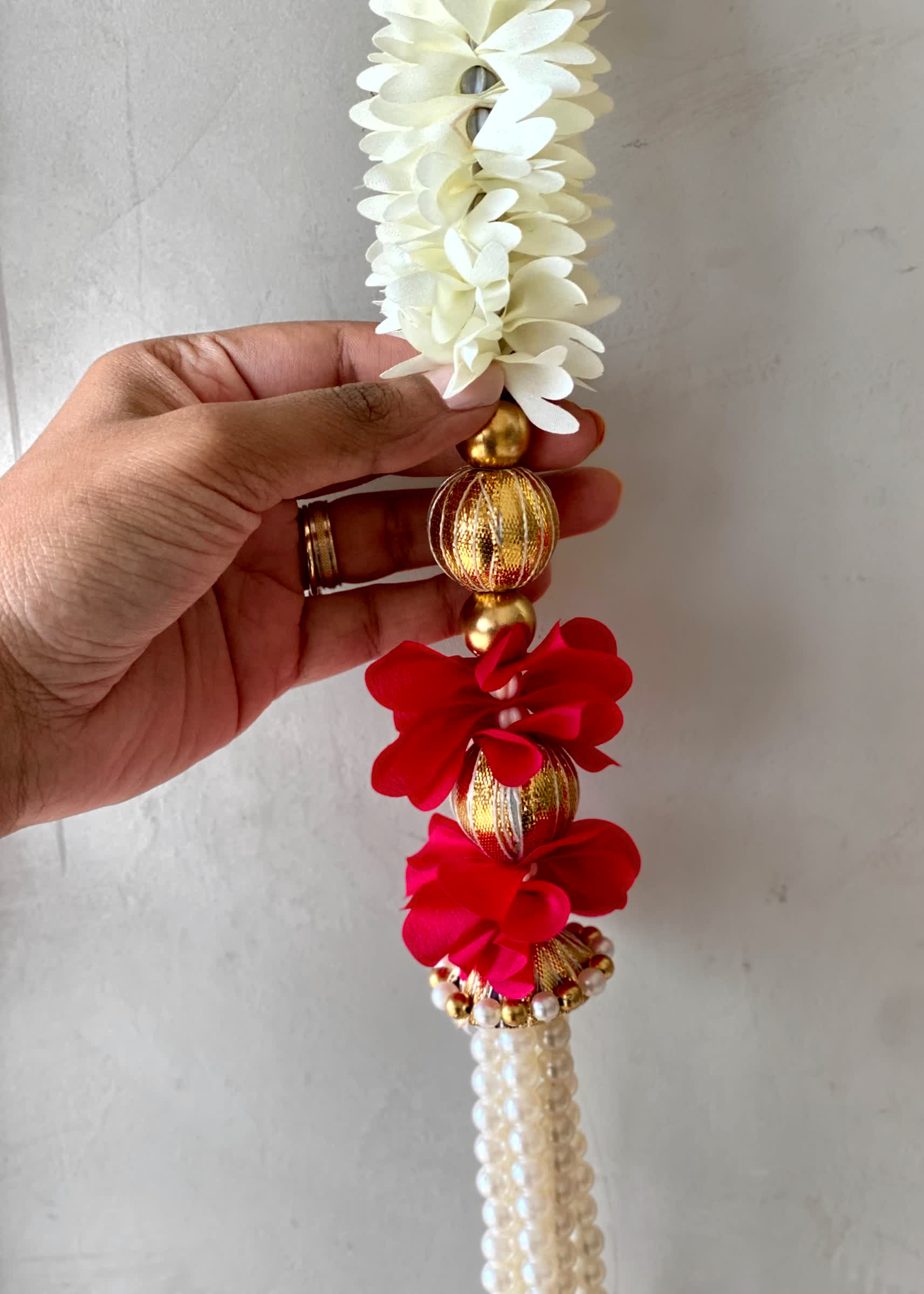 Festive Shahana Floral Latkan - Set of 6