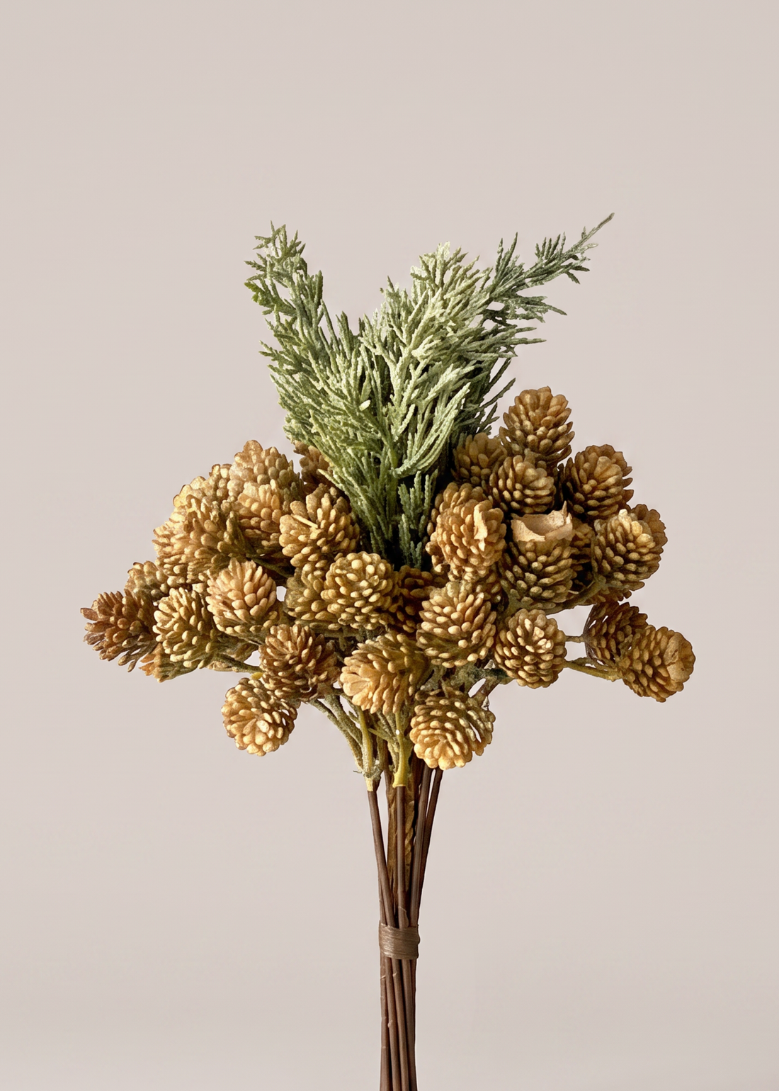 Artificial Berry Pick Sprays Bunch - Yellow