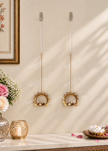 Festive Suvarna Diya - Set of 2