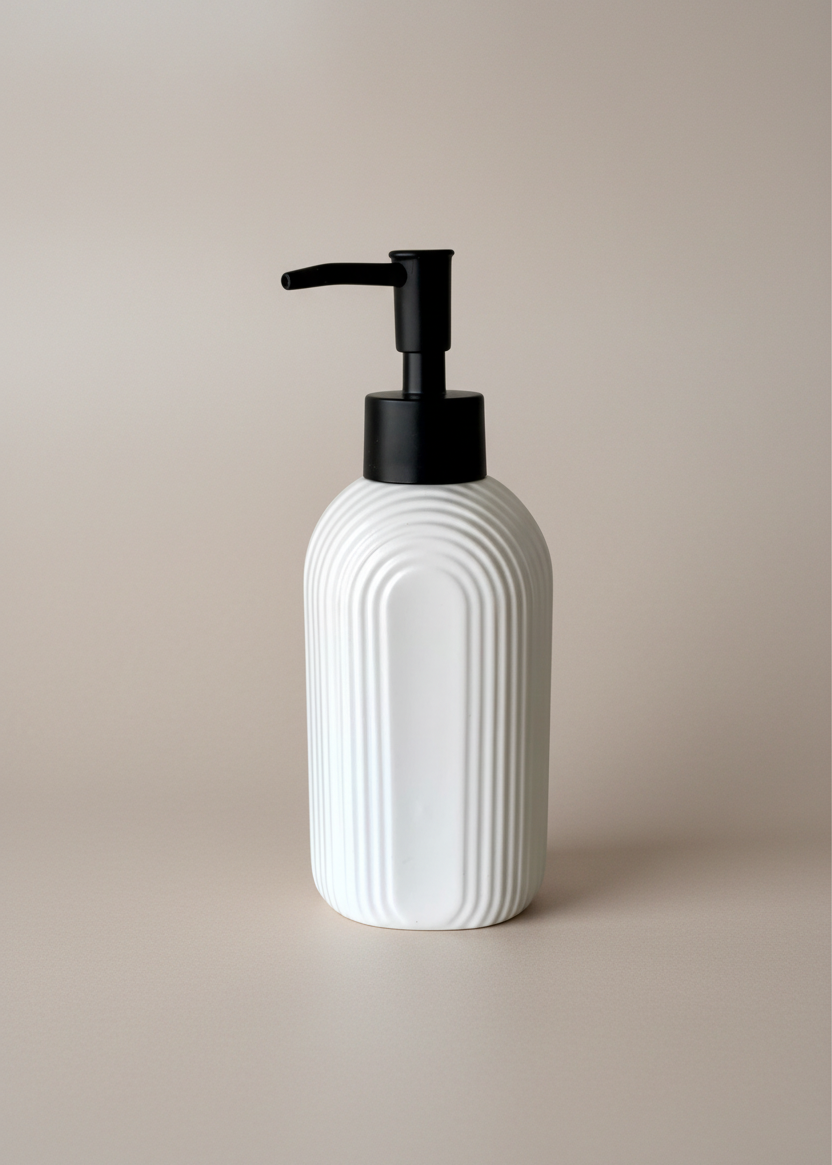 Mono Bathroom Dispenser - White
