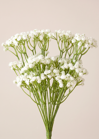 Artificial Babys Breath Bunch - Set of 2