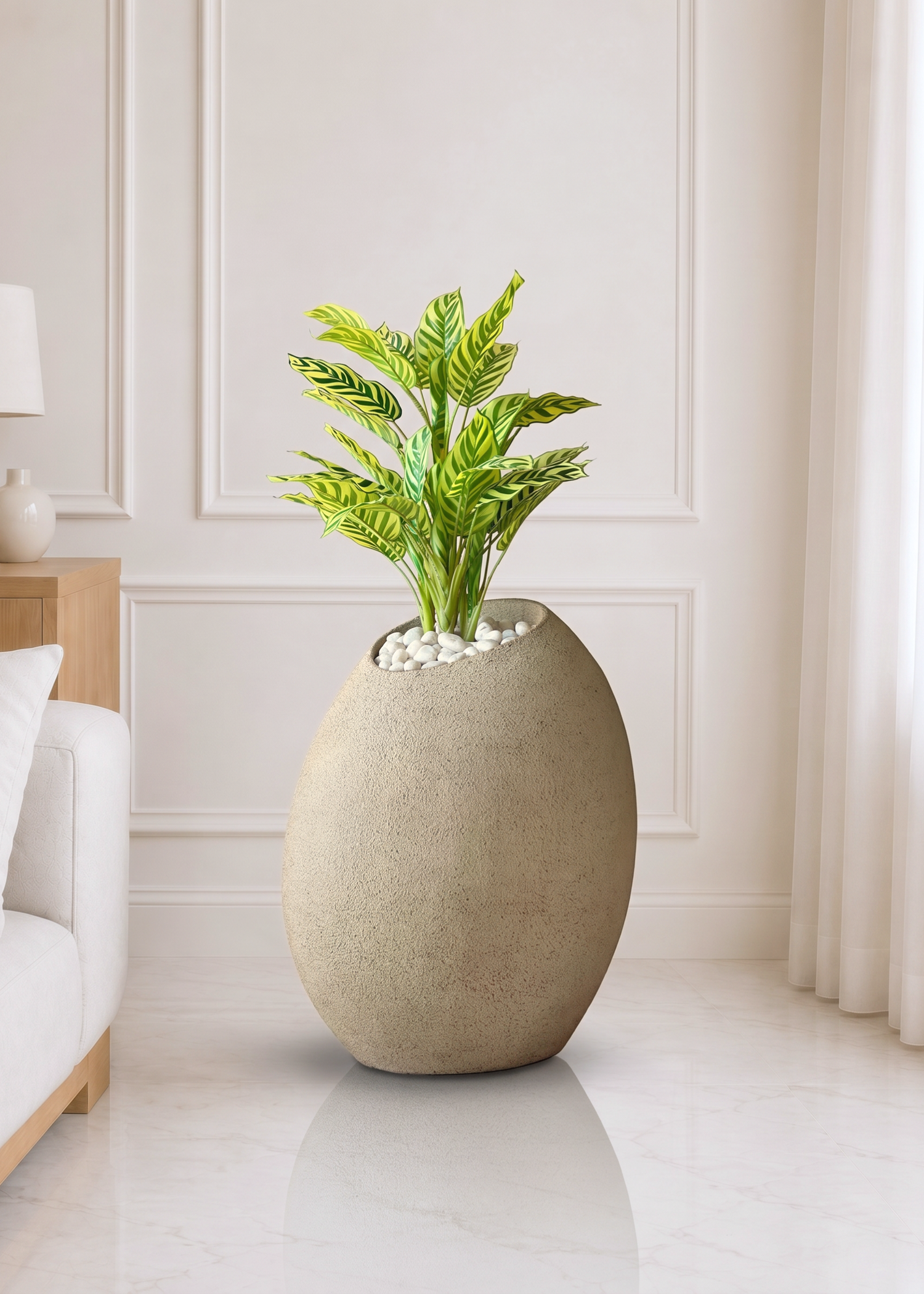 Acropolis Planter - Raw Terracotta
