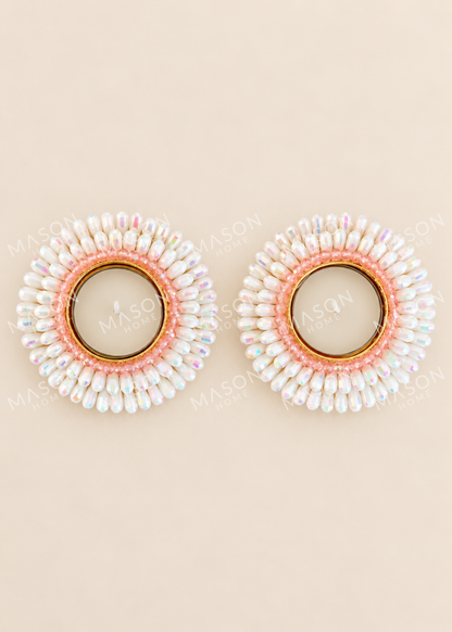 Festive Serelle Tealight Holder - Set of 2