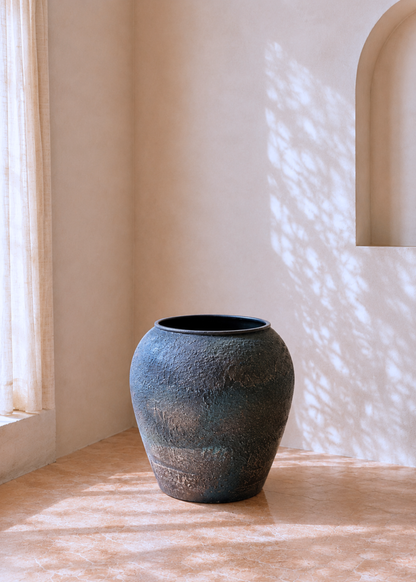 Mesa Planters - Rustic Ash Grey
