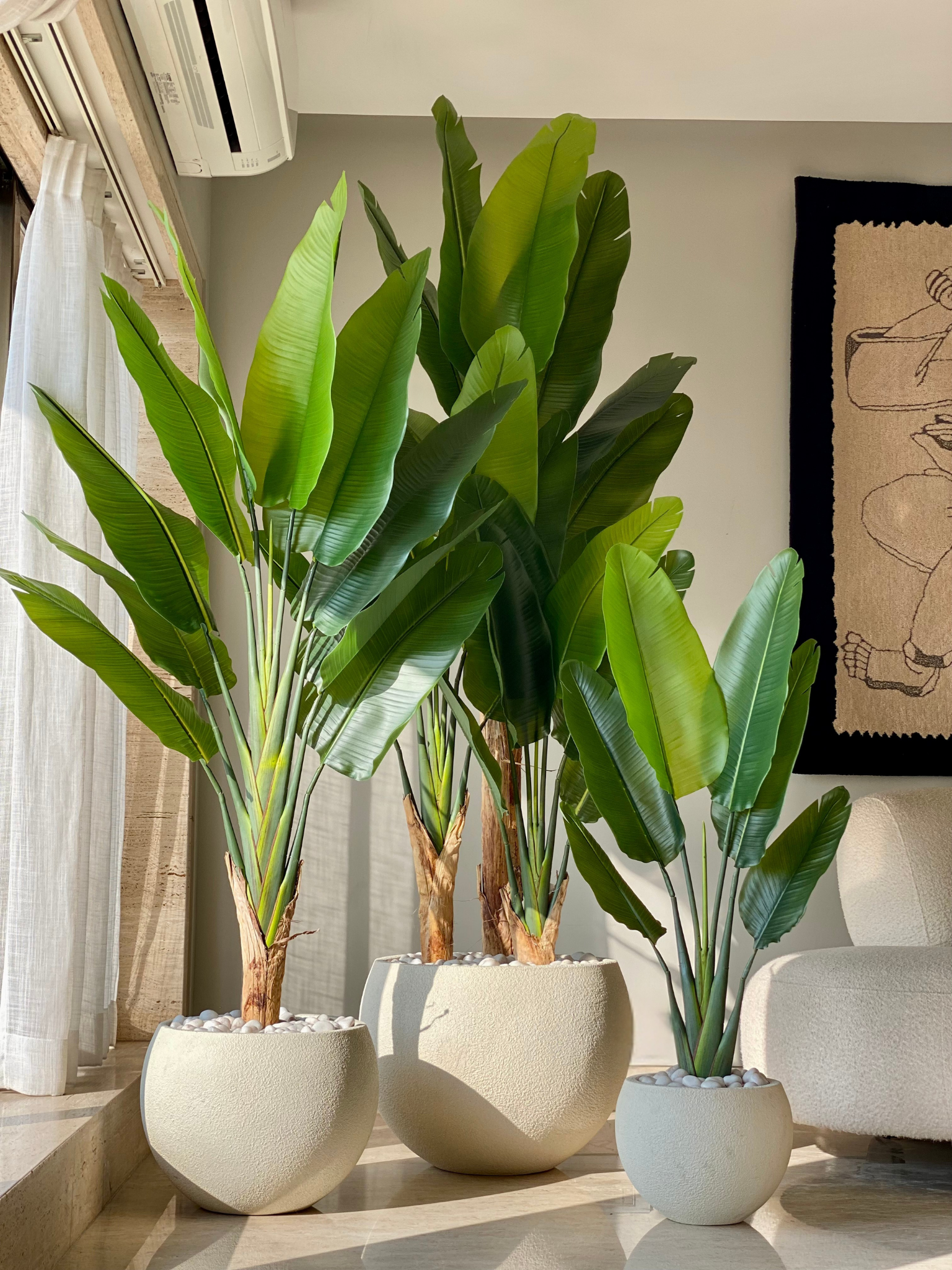 Artificial Madagascar Palm Plant - 7 Feet