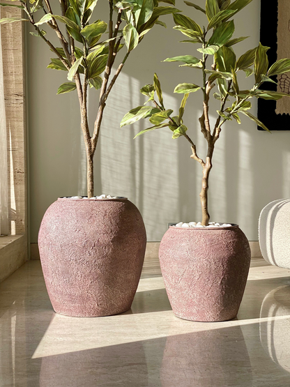 Mesa Planters - Rustic Brown