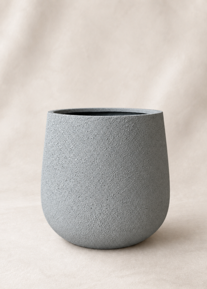 Noa Round Planters - Light Grey