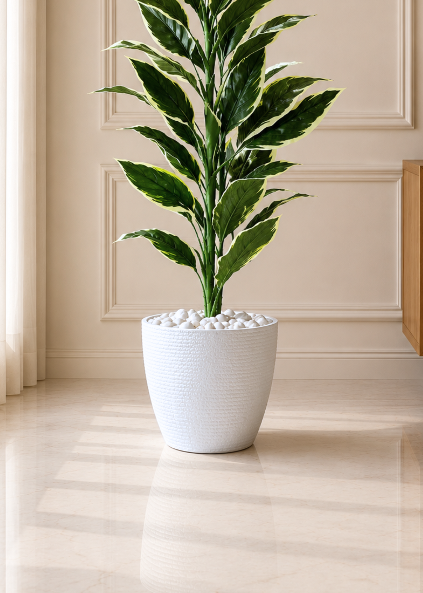 Taper Planters - White