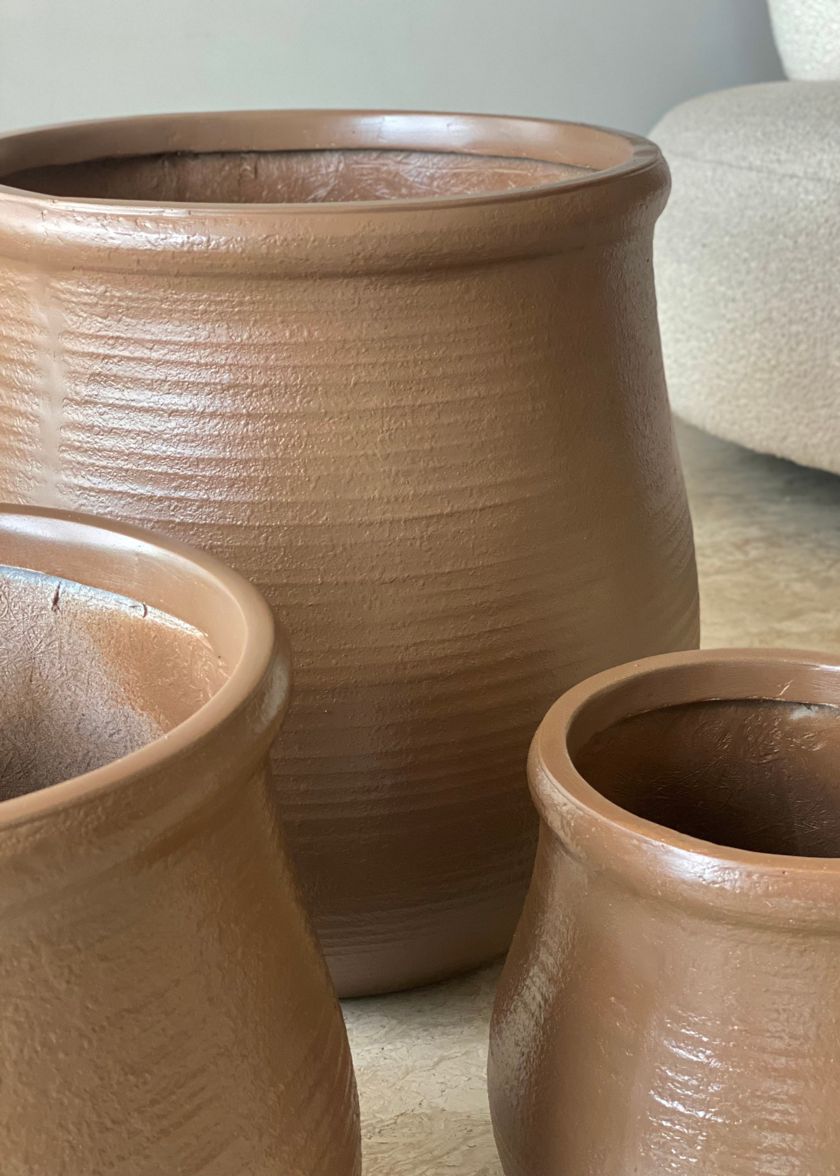 Garden Muse Planters - Brown