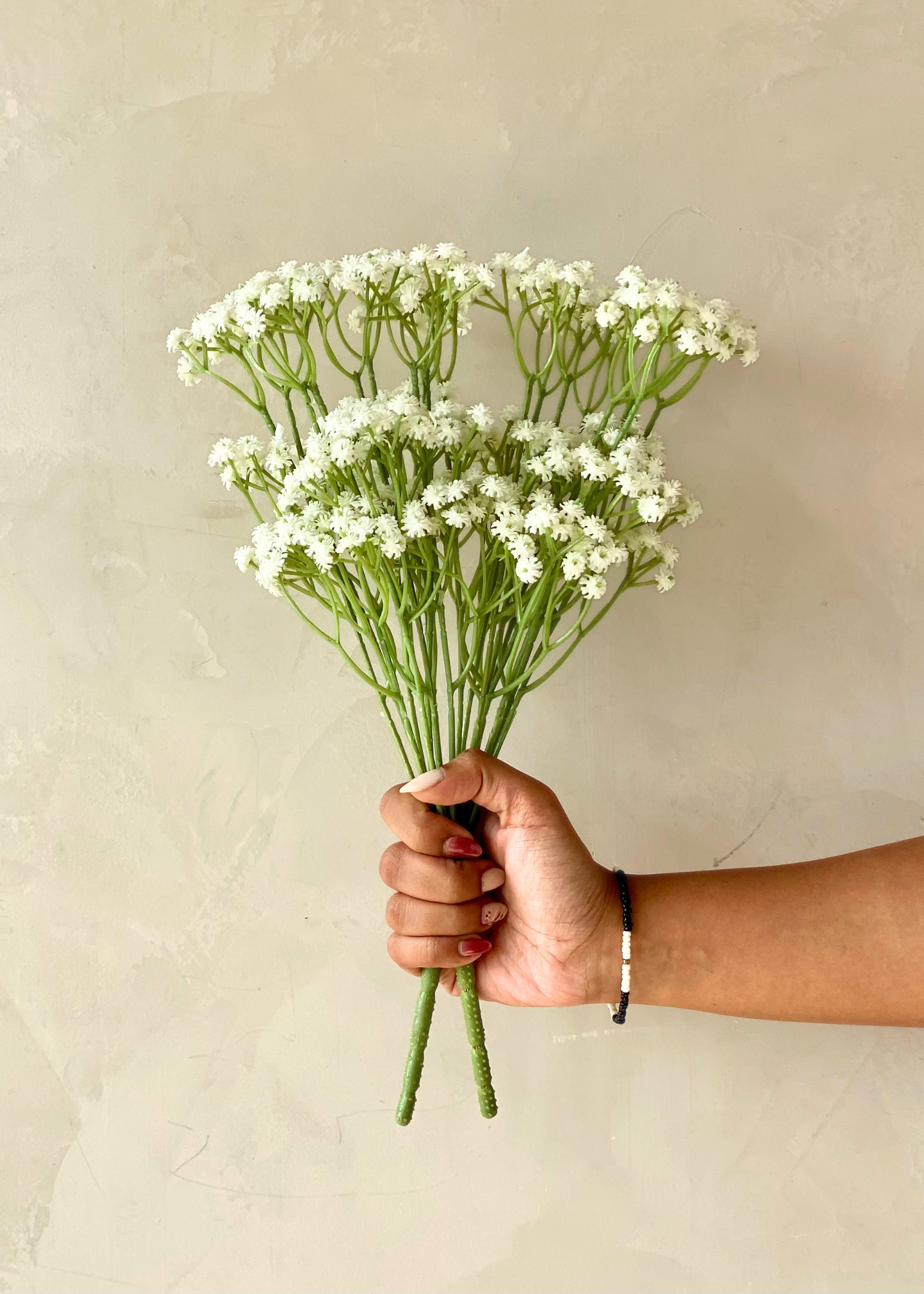 Artificial Babys Breath Bunch - Set of 2