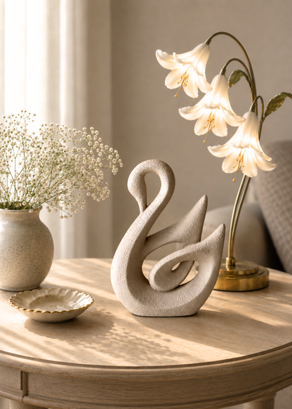 Beige Swan Artefact - Big