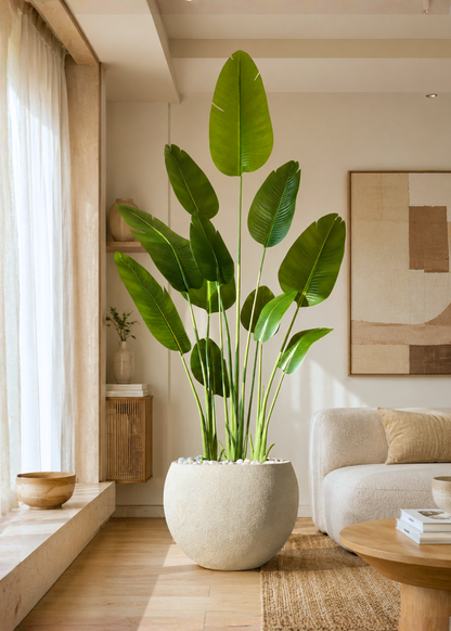 Artificial Cavendish Traveller Plant - 7 Feet