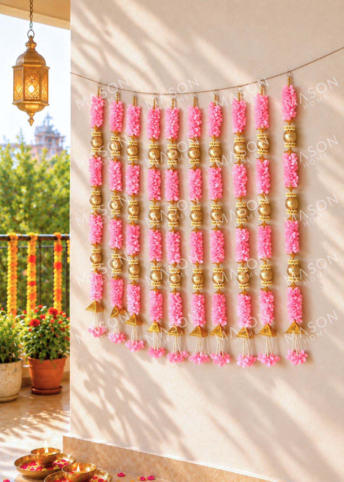 Festive Rajsi Ladi Pink - Set of 10