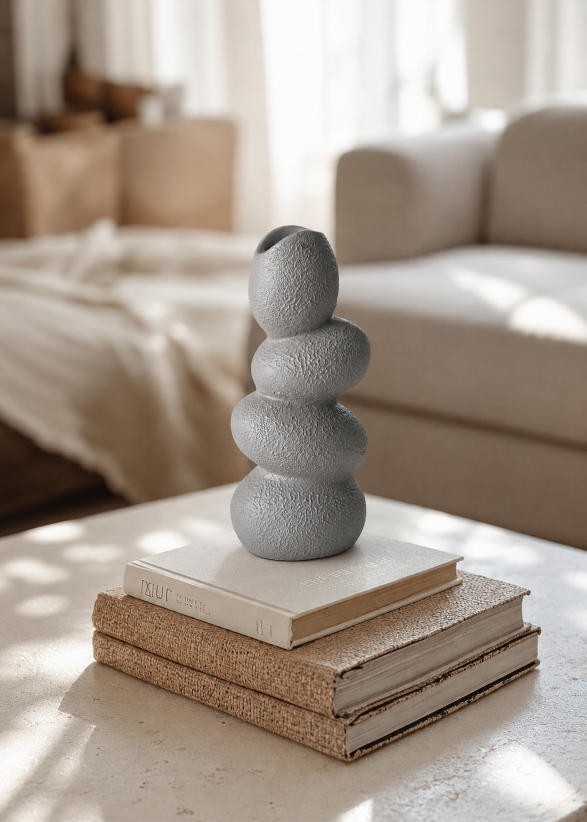 Pebble Vase - Brown