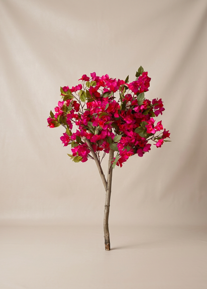 Artificial Pink Bougainvillea Plant - 4 Feet