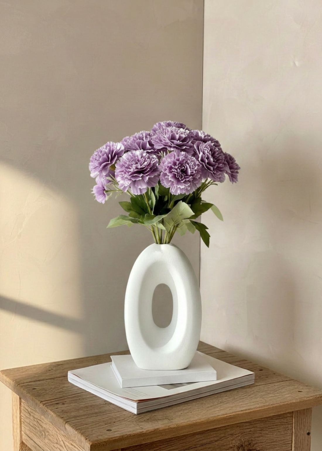 Artificial Western Peony Bunch - Lilac