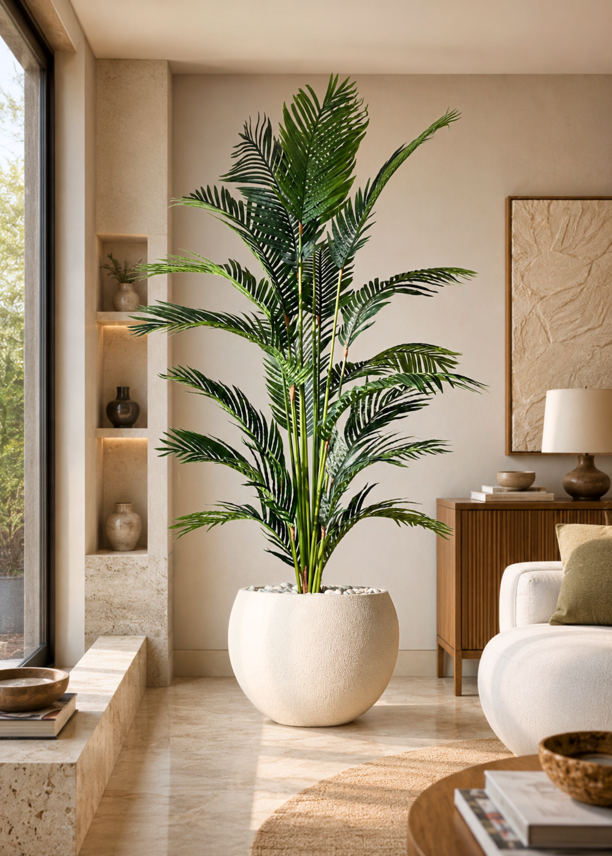 Artificial Areca Palm Plant - 7 Feet