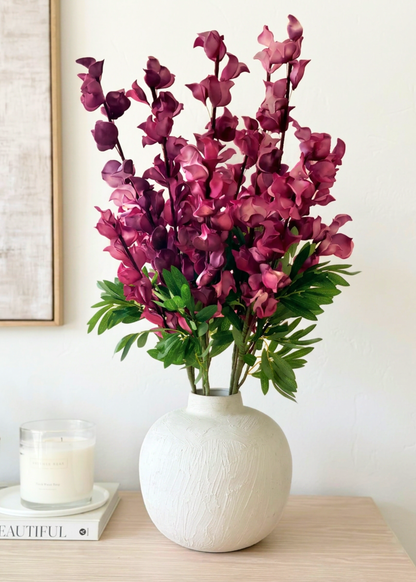 Artificial Dragon Flower Stem - Fuchsia Ombre (One Stem)