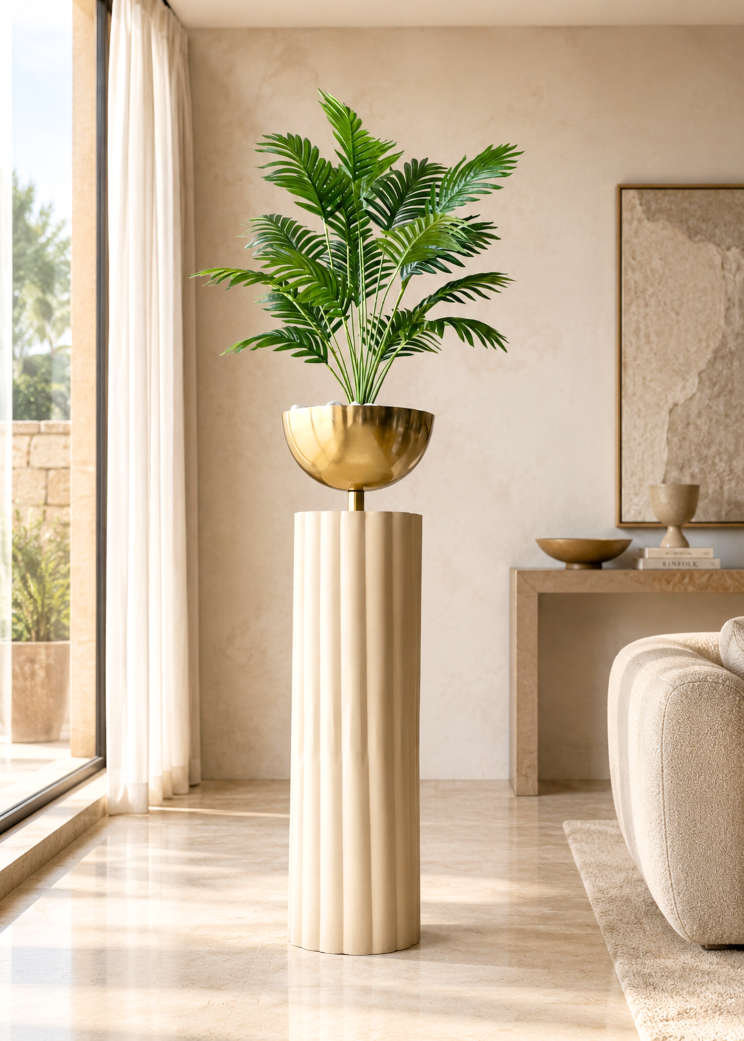 Artificial Areca Palm Plant - 2 Feet