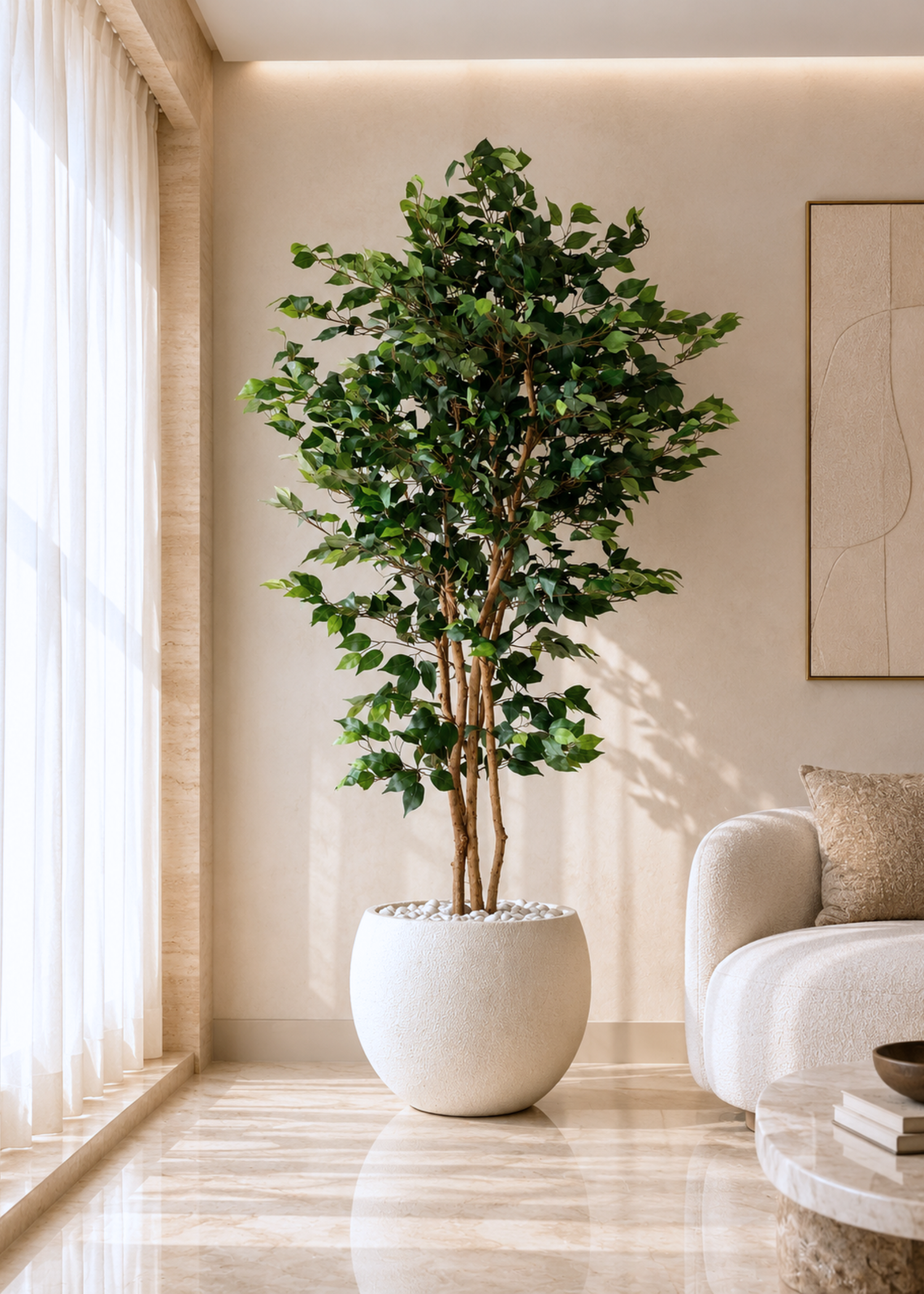 Artificial Paradise Ficus  Plant - 7 Feet