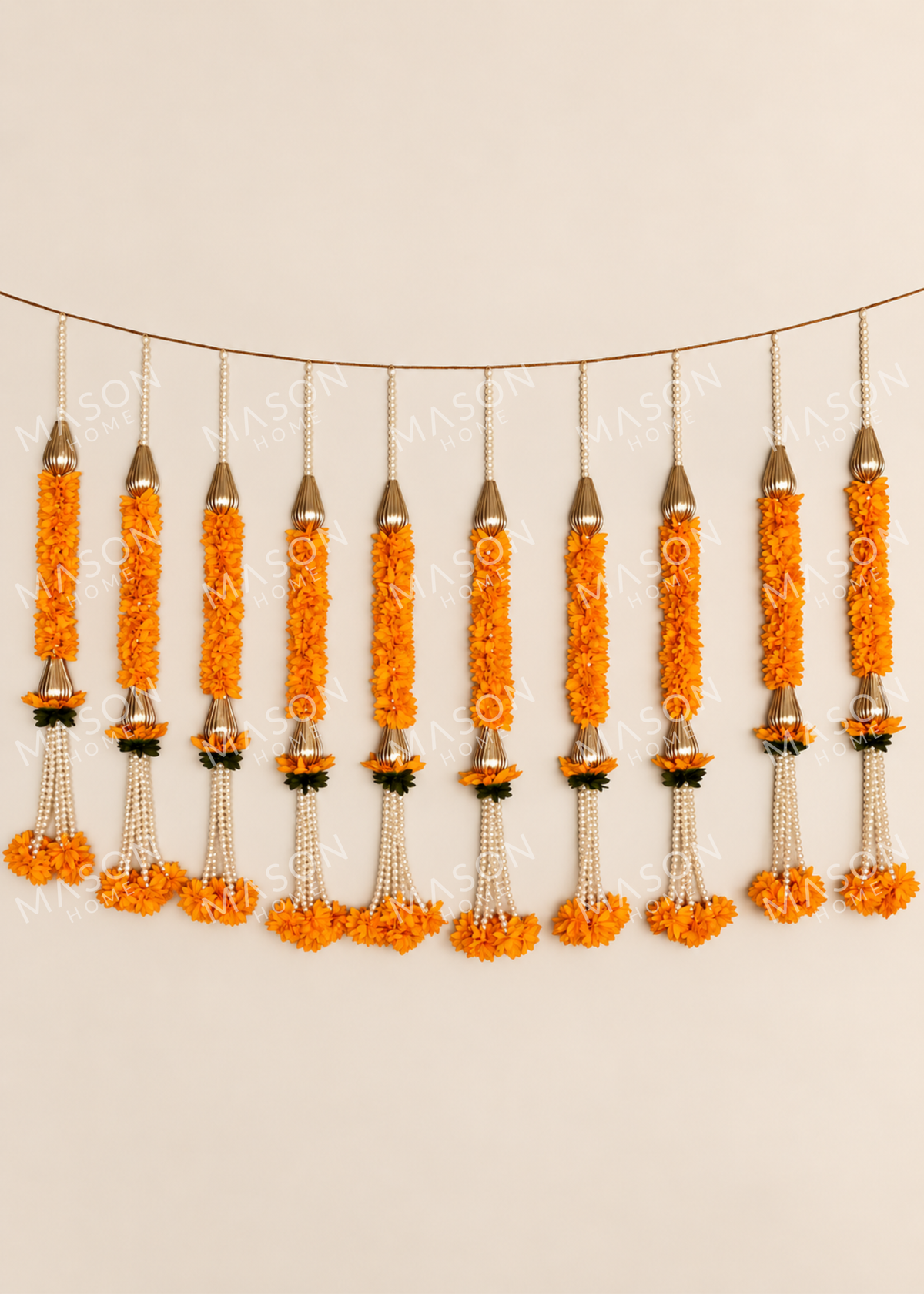 Festive Blush Royale Ladi Yellow - Set of 10