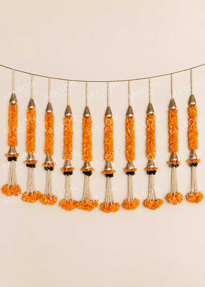 Festive Blush Royale Ladi Yellow - Set of 10