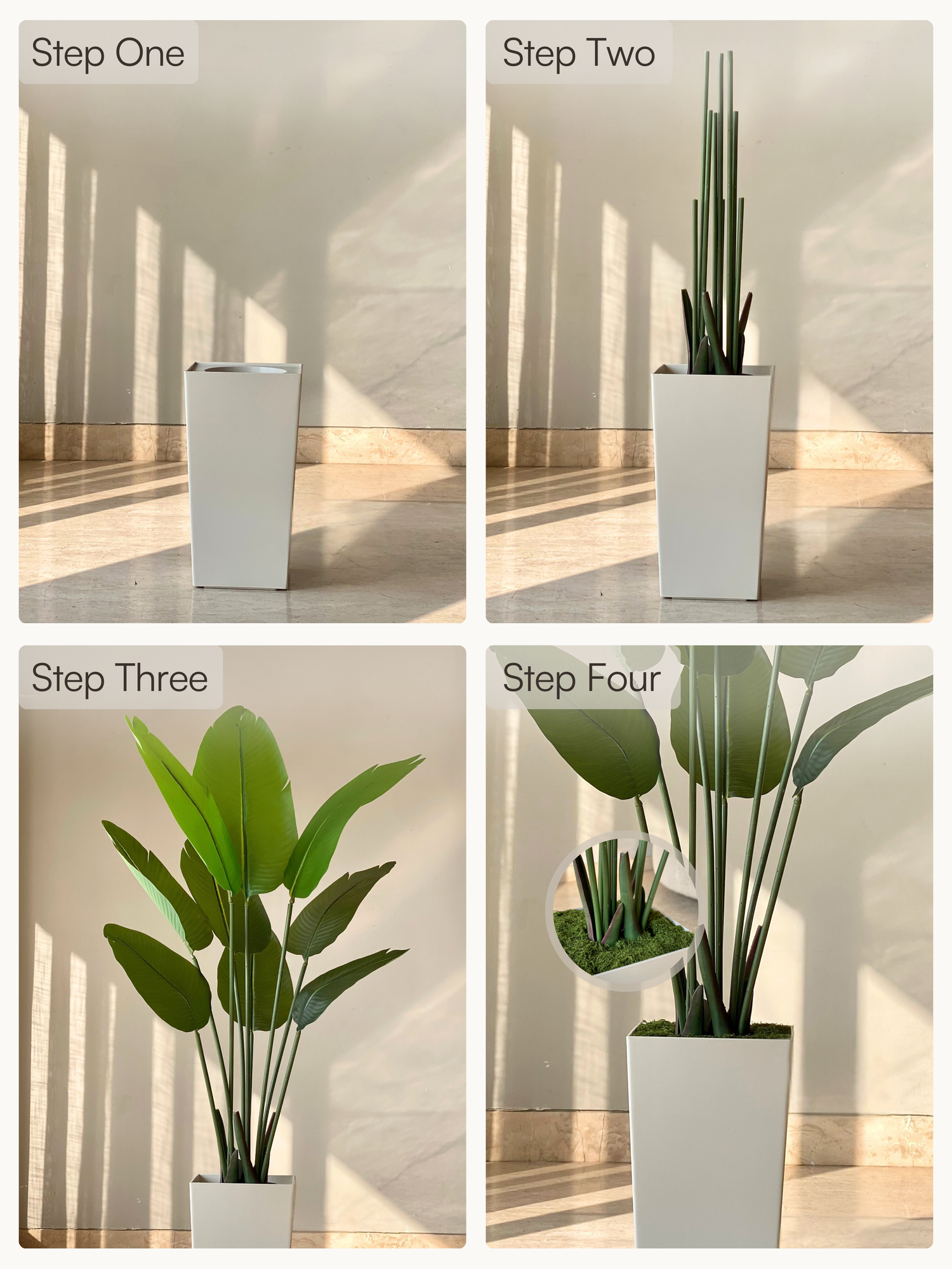 Artificial Emerald Palm Plant + Pot - 5 Feet