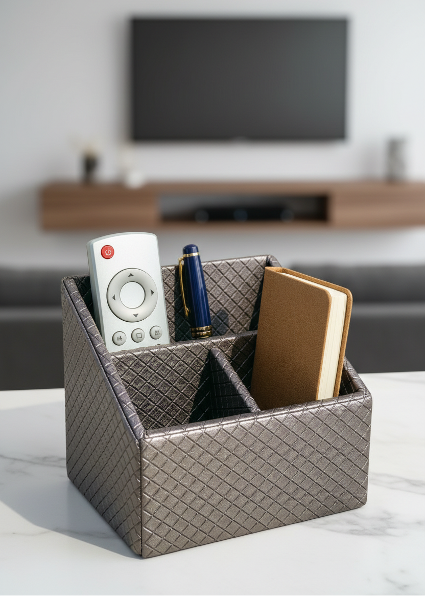 Braided Remote Holder Grey